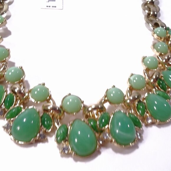 Lee by Lee Angel Lee Nordstrom Capril Cut Out Cabochon Crystal Necklace NWT 68 - Picture 4 of 4